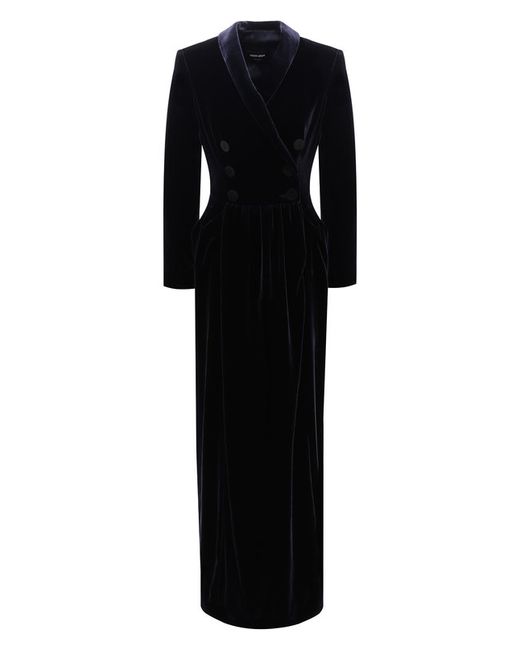 Giorgio Armani Платье из смеси вискозы и шелка