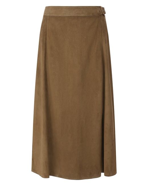 Ralph Lauren Замшевая юбка