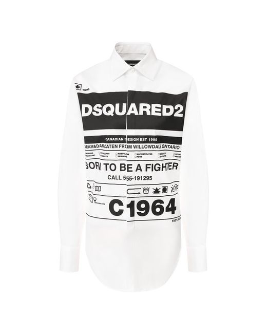 Dsquared2 Хлопковая рубашка
