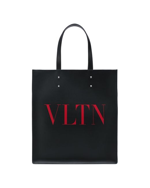 Valentino Кожаная сумка-шоппер Garavani VLTN