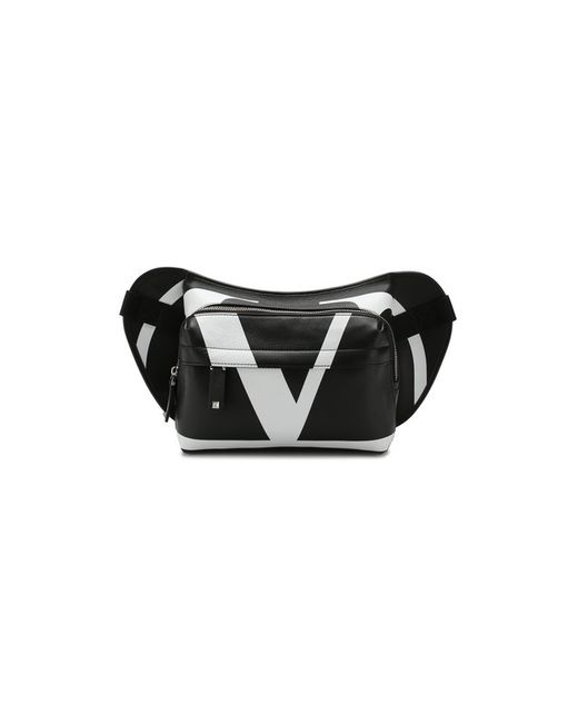 Valentino Кожаная поясная сумка Garavani