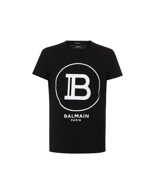 Balmain Хлопковая футболка