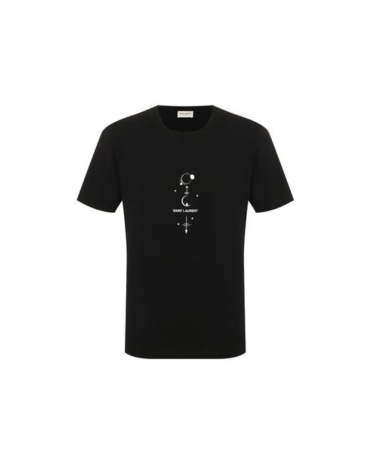 Saint Laurent Хлопковая футболка