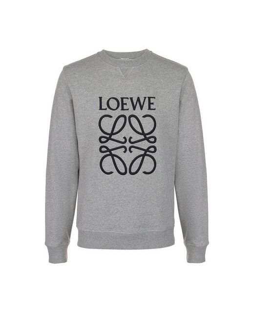Loewe Хлопковый свитшот с логотипом бренда