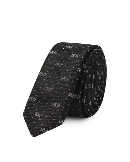 Dolce & Gabbana Шелковый галстук с узором