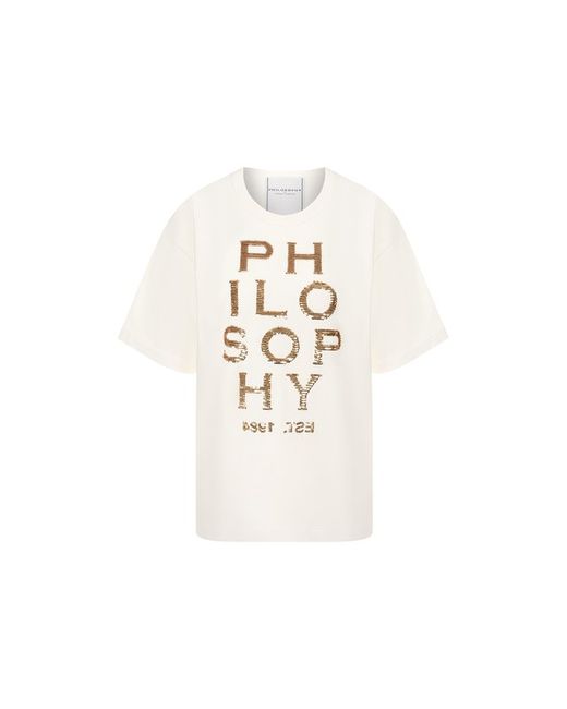 Philosophy di Lorenzo Serafini Хлопковая футболка