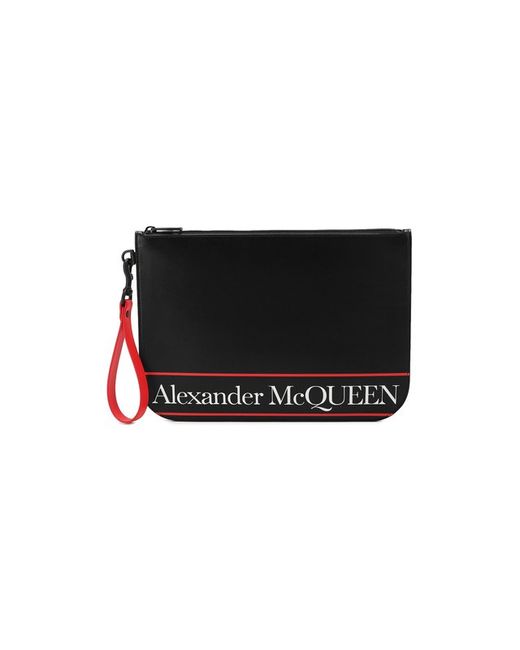 Alexander McQueen Кожаный клатч