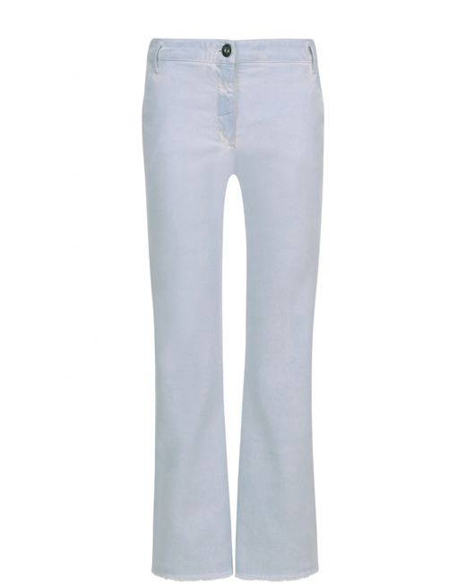 Dorothee Schumacher Укороченные расклешенные джинсы с потертостями