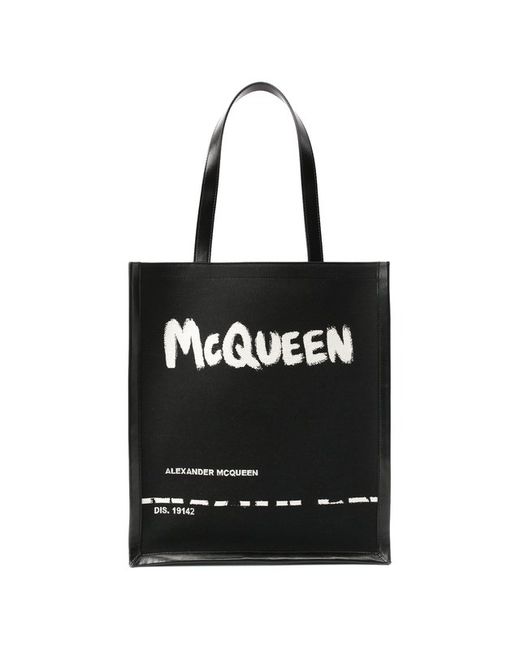 Alexander McQueen Комбинированная сумка-шопер