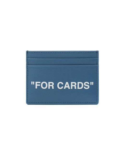 Off-White Кожаный футляр для кредитных карт