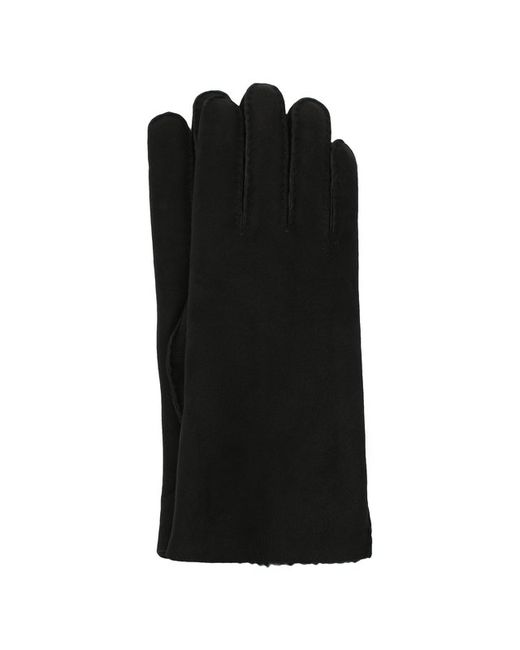 Agnelle Замшевые перчатки с подкладкой из меха