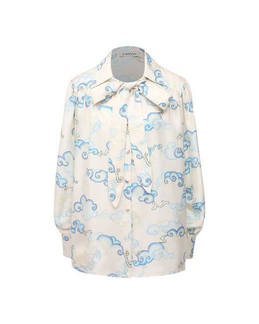 Lanvin Шелковая блузка