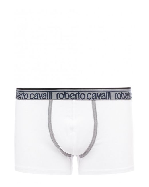 Roberto Cavalli Хлопковые боксеры с широкой резинкой