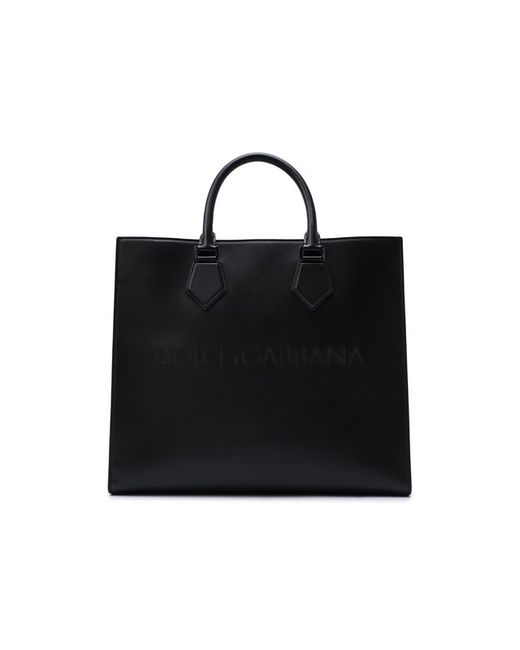 Dolce & Gabbana Кожаная сумка-шопер Edge