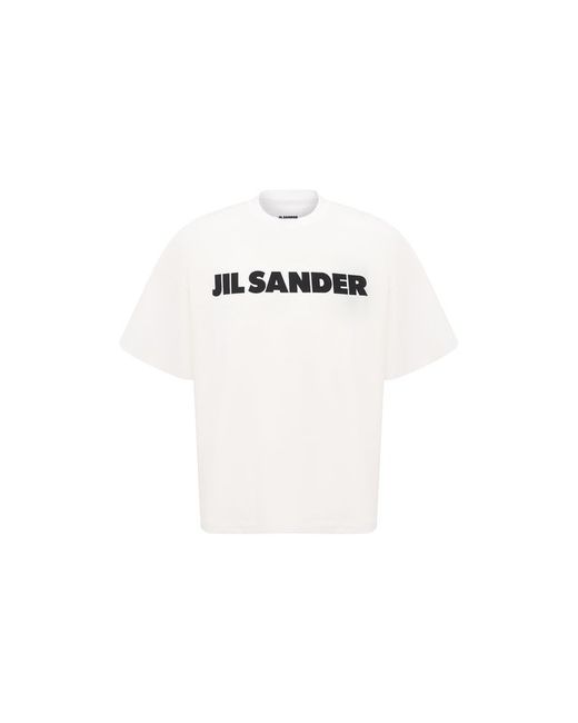 Jil Sander Хлопковая футболка