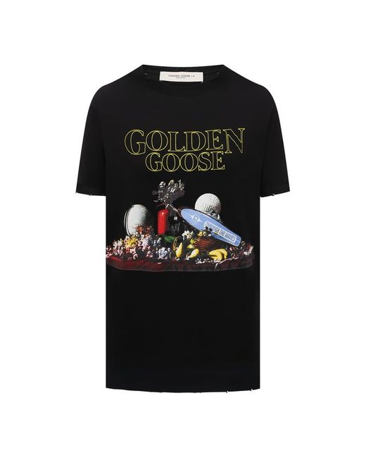 Golden Goose Хлопковая футболка