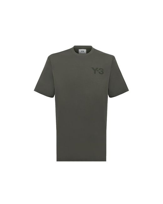 Y-3 Хлопковая футболка