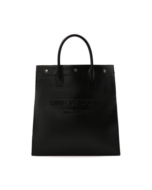 Saint Laurent Кожаная сумка-шопер Rive Gauche