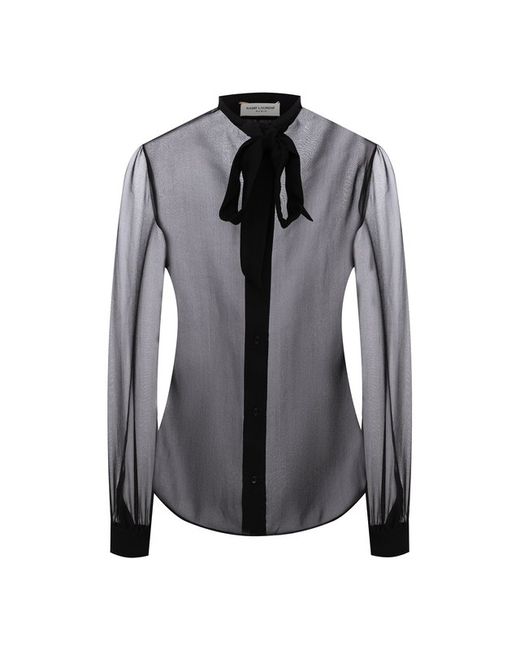 Saint Laurent Шелковая блузка
