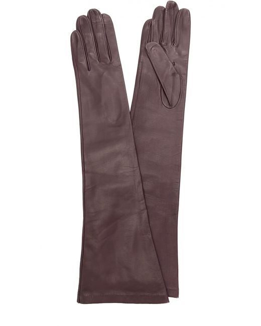 Sermoneta Gloves Длинные кожаные перчатки