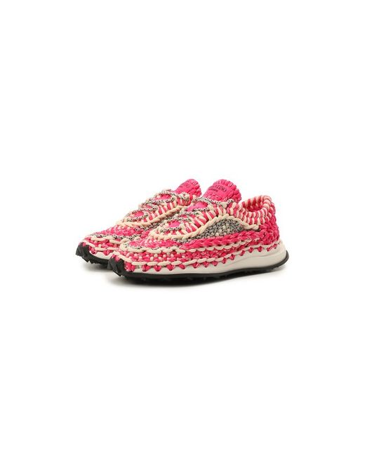 Valentino Текстильные кроссовки Spiral Knot