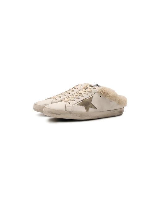 Golden Goose Кожаные кеды Superstar