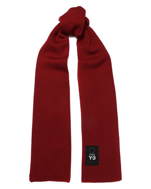 Y-3 Шерстяной шарф