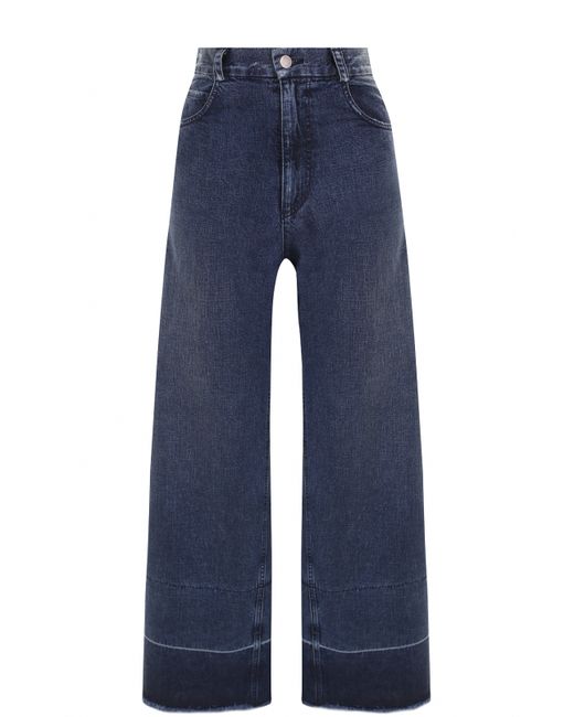 Rachel Comey Укороченные расклешенные джинсы с потертостями