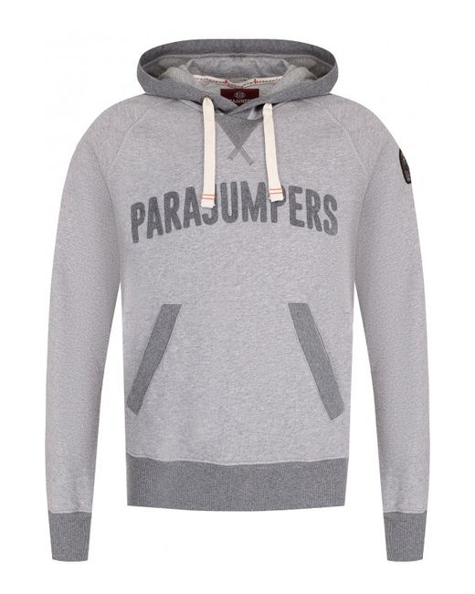 Parajumpers Хлопковое худи с логотипом бренда
