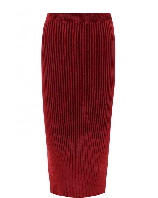 Mrz Однотонная юбка-карандаш с эластичным поясом