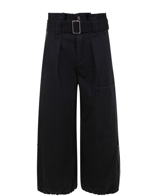 Marc Jacobs Укороченные брюки с завышенной талией и поясом