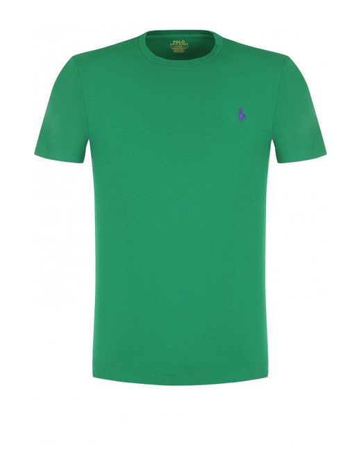 Polo Ralph Lauren Хлопковая футболка с круглым вырезом