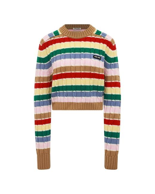 Miu Miu Кашемировый свитер