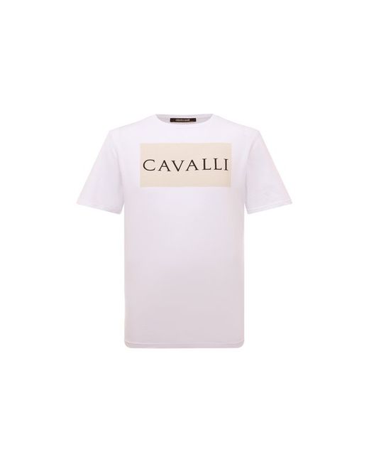 Roberto Cavalli Хлопковая футболка