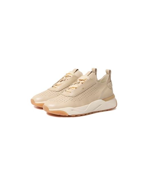 Santoni Кожаные кроссовки