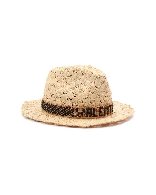 Valentino Соломенная шляпа x Borsalino