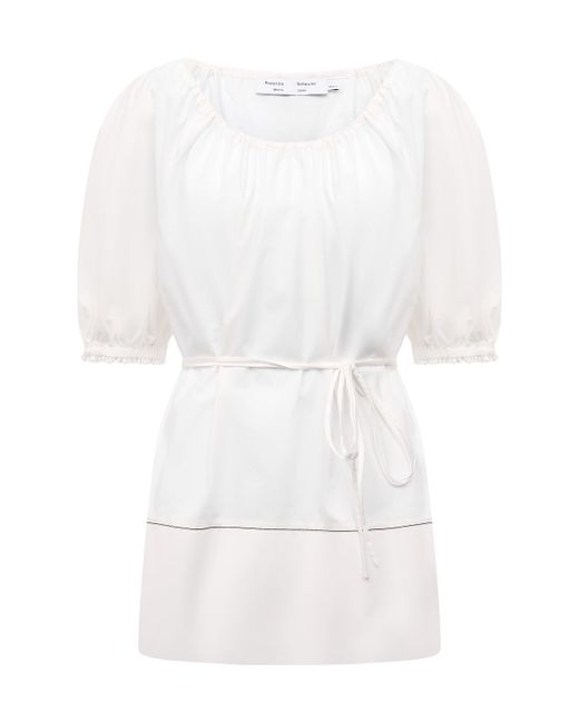 Proenza Schouler White Label Хлопковая блузка
