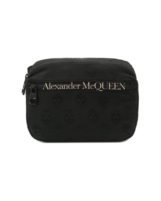 Alexander McQueen Текстильная поясная сумка