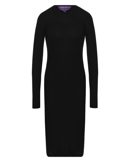 Ralph Lauren Кашемировое платье с круглым вырезом