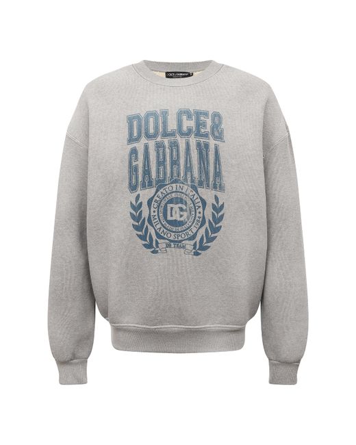 Dolce & Gabbana Хлопковый свитшот