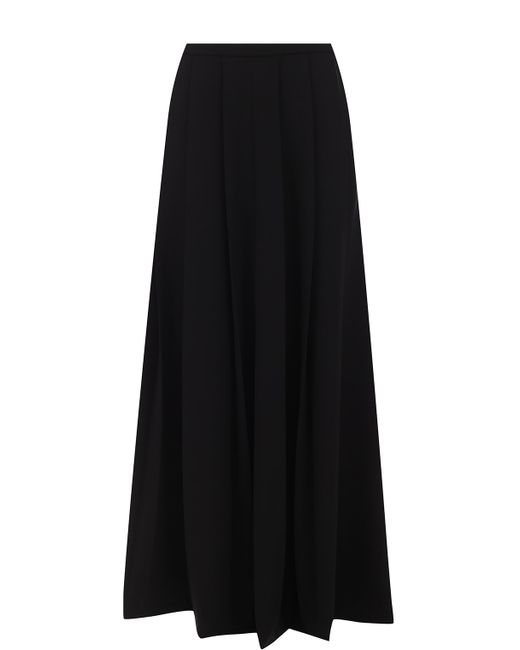 Giorgio Armani Шелковая юбка-макси со складками