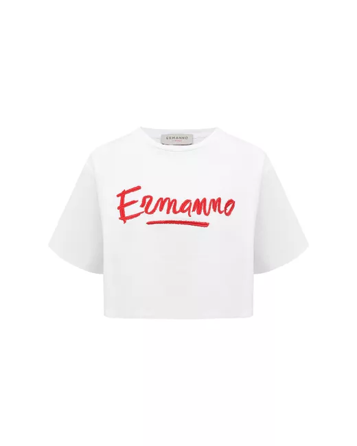 Ermanno Firenze Хлопковая футболка