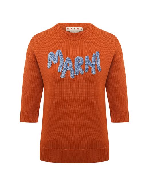 Marni Хлопковый пуловер