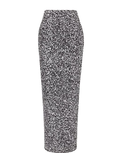 SOLACE London Плиссированная юбка-карандаш с принтом