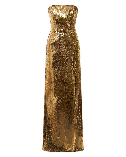 Carolina Herrera Платье с отделкой пайетками