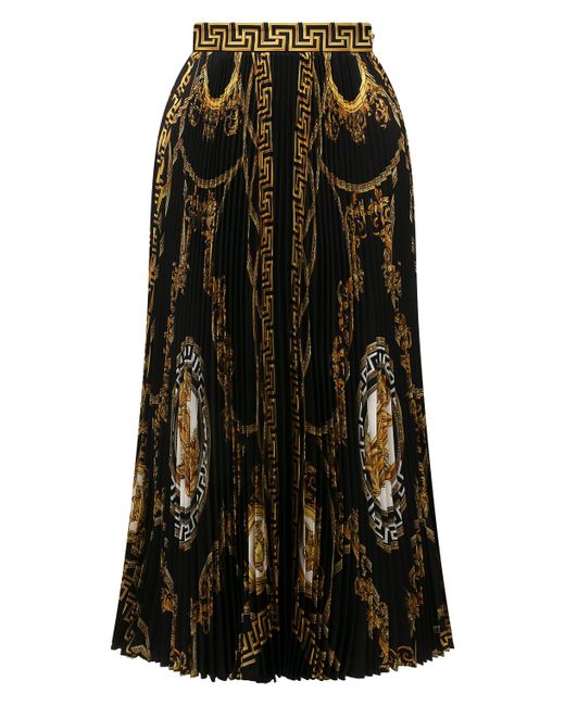 Versace Шелковая юбка