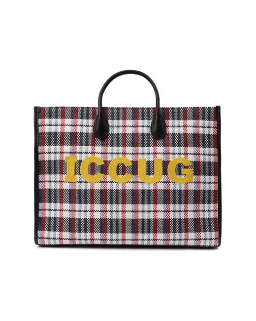 Gucci Текстильная сумка-тоут ICCUG