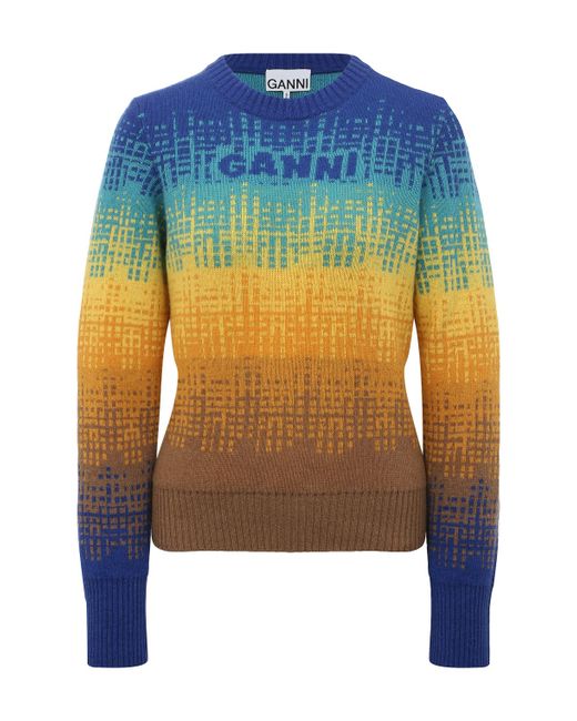 Ganni Шерстяной свитер