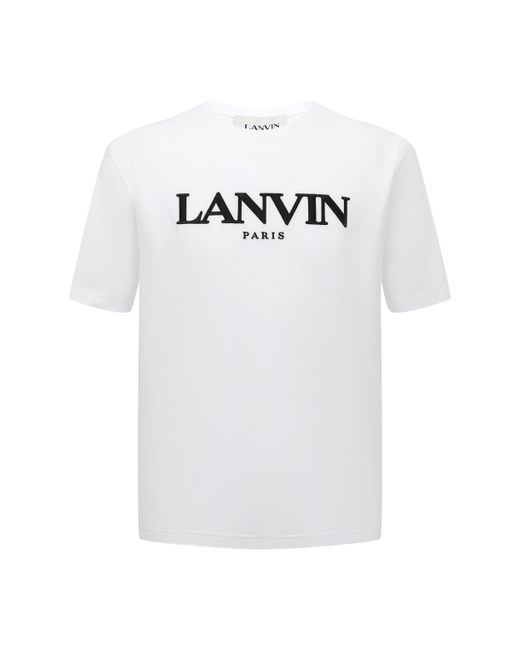 Lanvin Хлопковая футболка