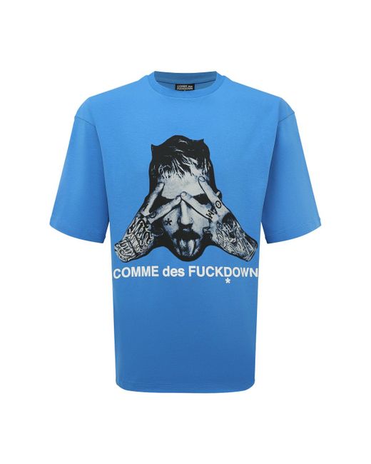 Comme Des Fuckdown Хлопковая футболка
